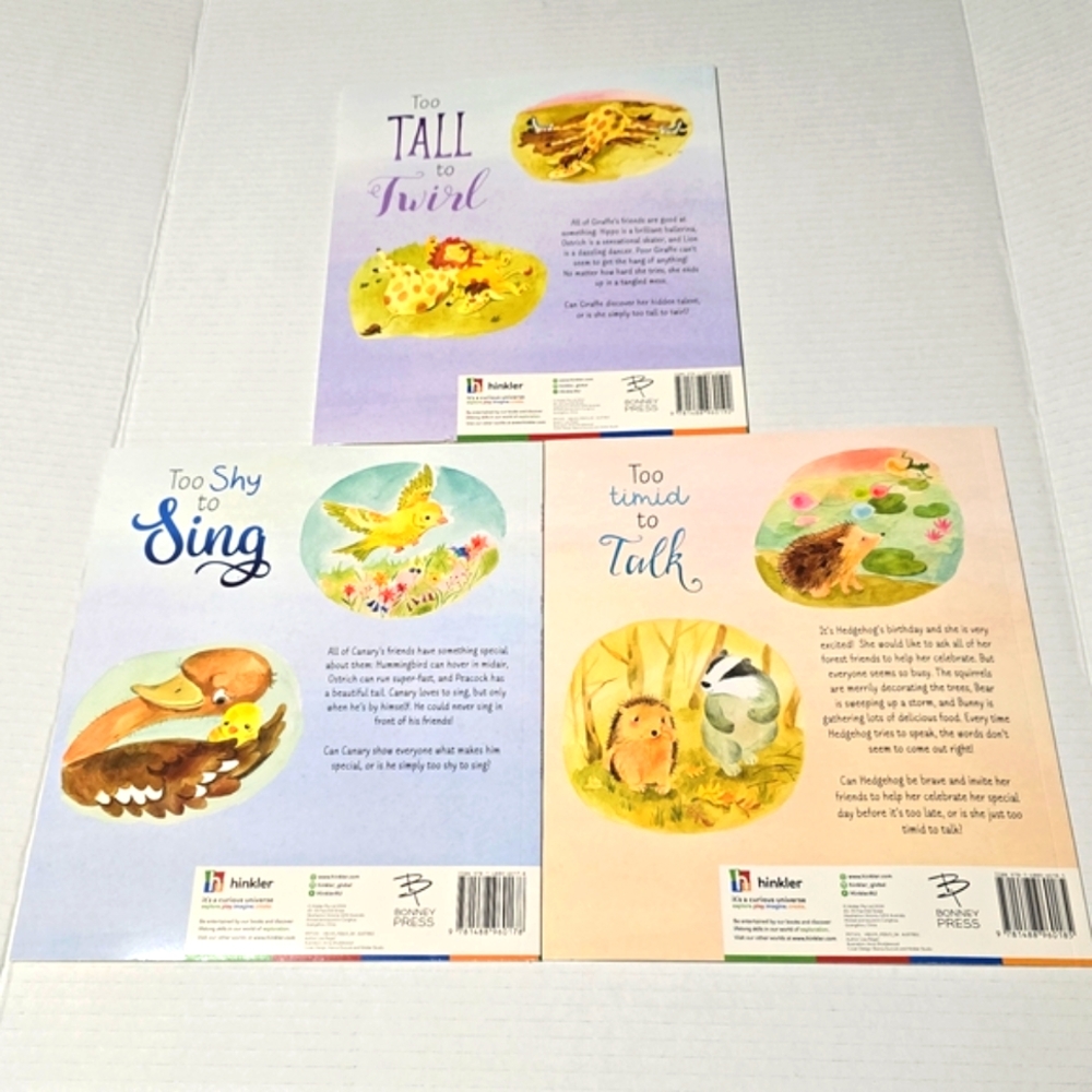 3 Children's Book Set with Colorful Illustrations - New - Picture 2 of 16
